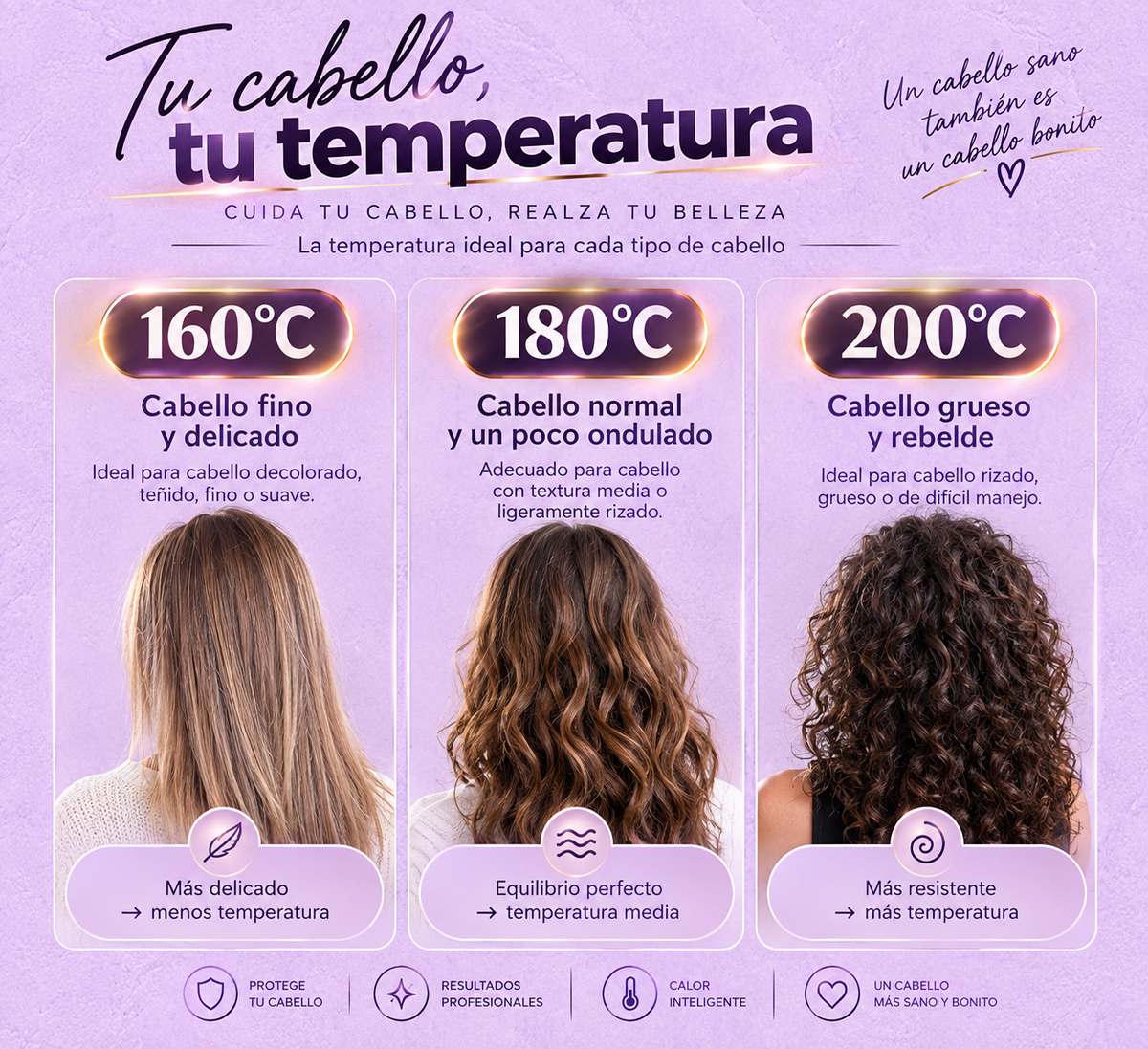 Mini cepillo de pelo inalámbrico